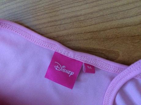Růžové šaty s princeznami/karneval, zn. disney,
