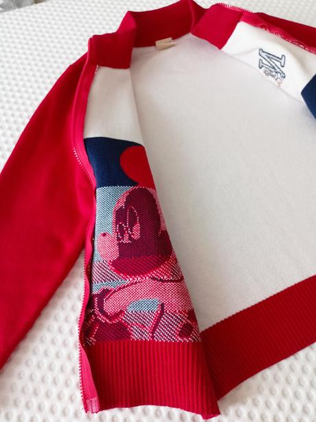 Úpletový svetr mickey, vel.116, 116