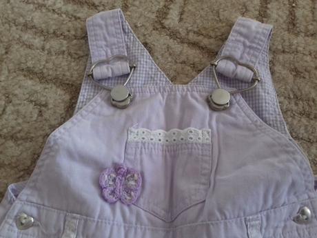 Kraťásky s kšandami na miminko, 62