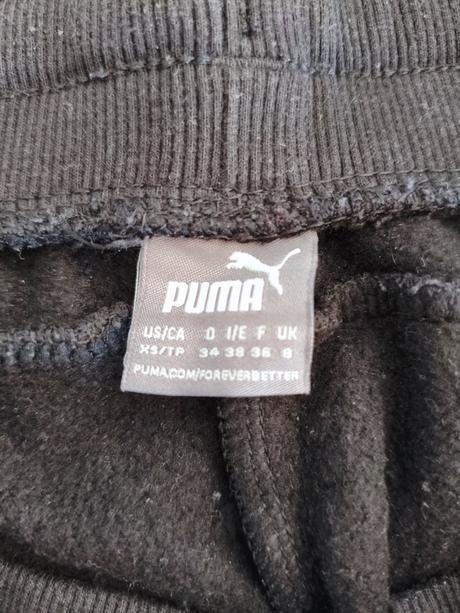 Tepláky teplé dámské puma xs/34,uk8, puma,xs