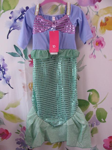 Karnevalový kostým mořská panna ariel, 