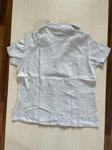 Lněná halenka, vel 16/xl/xxl, mia moda, xl