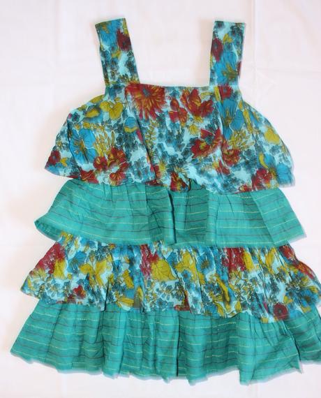 Ag77. volnákové minišaty 5-6 let, monsoon,116