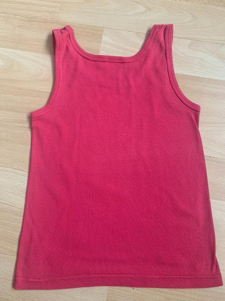 Malinové tílko & tričko streamline vel. 122/128, 122