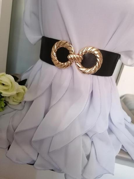 Halenka s volánky, h&m,36