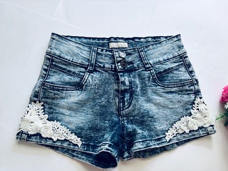Šortky džínové- v.cca 13/14 let, 164