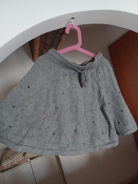 Podzimní sukně s puntíky pomp de lux, pompdelux,140