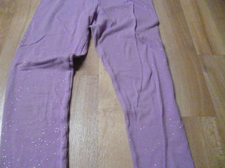 Třpytivé legíny 9-10, h&m,140