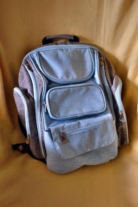 Baťoh pro maminky na láhve,pleny,ubrousky,misky...,