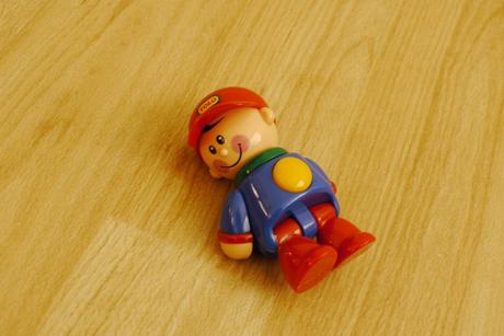 Panacek chrastitko - 1. hracka,