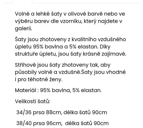 Ūpletove šaty 38,40, 38