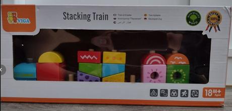 Viga dřevěná mašinka,