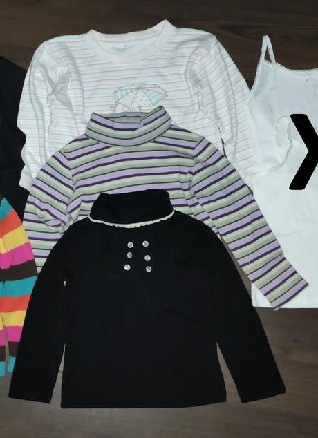 Dívčí roláky a tričko s dl.rukávem - vel.98, h&m,98