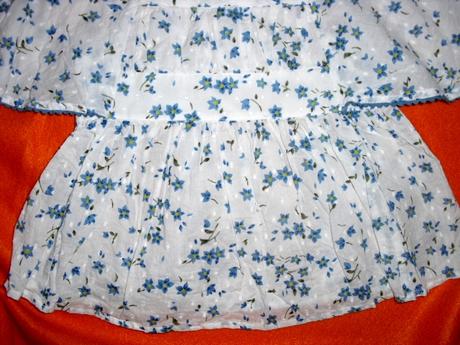 Hodně luxusní květovaný top, evie angel,104