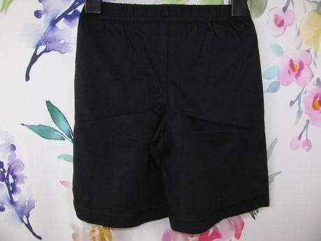 Černé letní bavlněné šortky, george,110