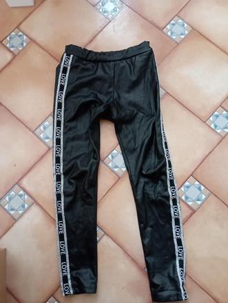 Legíny koženkový vzhled, 140