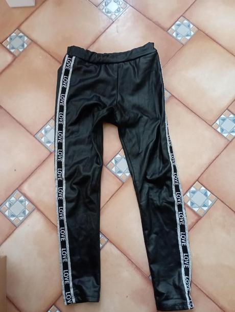 Legíny koženkový vzhled, 140