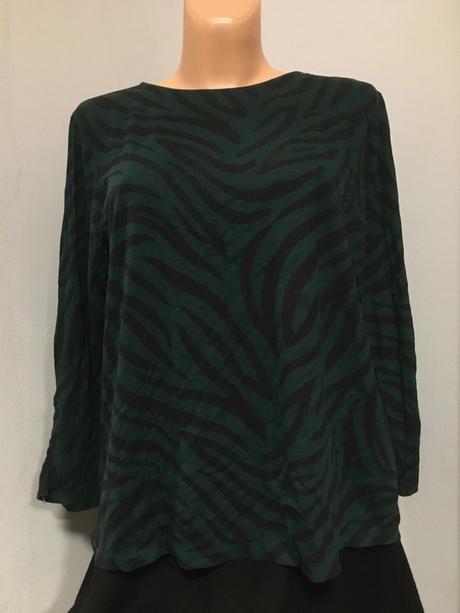 Vel. l zelenočerná blůza, l