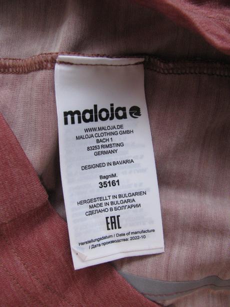 Dámský cyklo dres maloja bagnim rosehip hearts, maloja,l