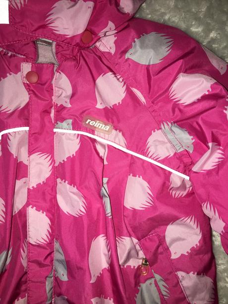 Růžová zimní kombinéza reima, reima,80