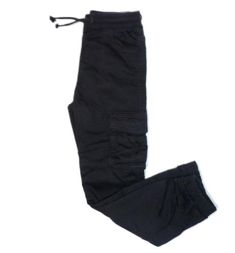 Černé kalhoty s kapsami vel.128, tu,128