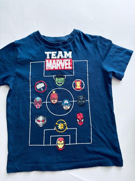 Triko modré marvel/ next  - v.6 let, next,116
