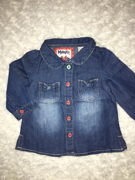 Lehká riflová košile disney, c&a,62