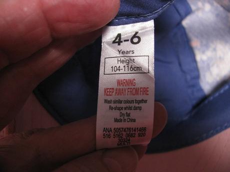 Dívčí bavlněná růžovo modrá kšiltovka, george,116