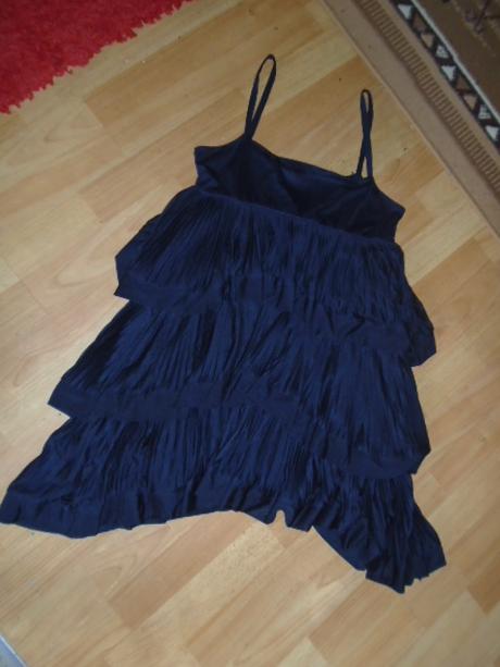 Šaty volánkové h&m vel 158 - s, h&m,158 / s