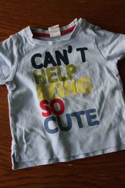 Tričko s nápisem, h&m,62