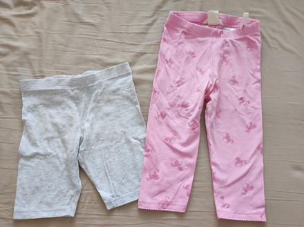 Krátké legíny vel. 98-104, h&m,98
