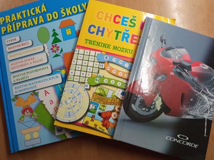Knihy s úkoly pro předškoláky a starší,