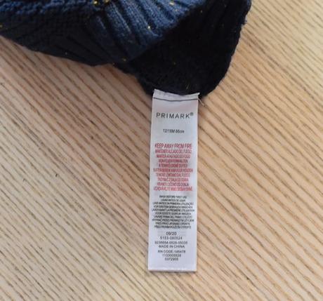 Svetr vel. 12 - 18 m, primark,86