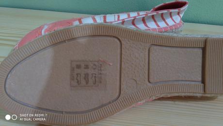 Dívčí espadrilky, nové, vel. 35/36, 35 / 36