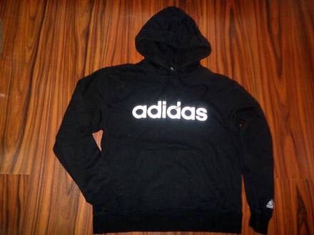Černá bavlněná mikina adidas, adidas,m