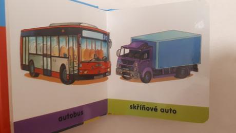 Dětská knížka - doprava,