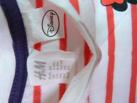 Bavlněné šatičky s mínnie vel. 68, h&m,68