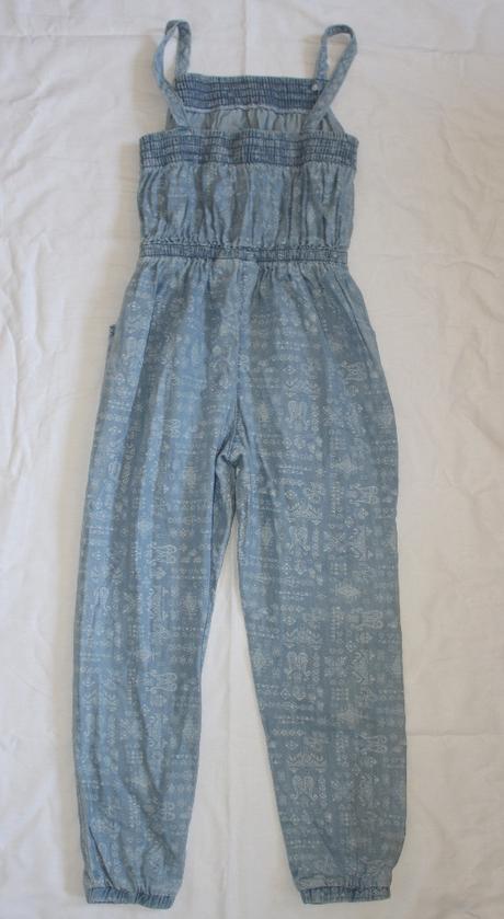 Ho17.džínový letní overal 6-7 let, f&f,122