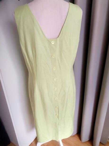Limetkové šaty-šatovka vel.l, l