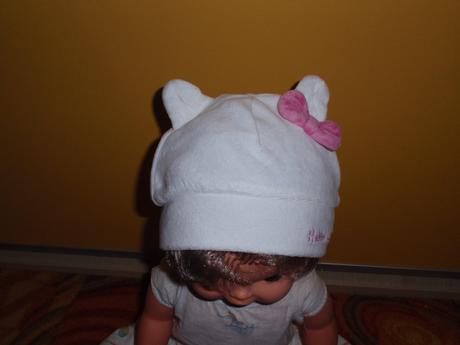 Čepice hello kitty, h&m,62