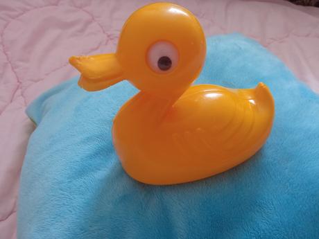 Retro plastová kachnička, 