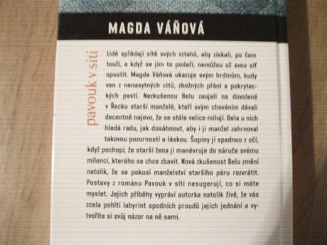 Kniha pavouk v síti, 