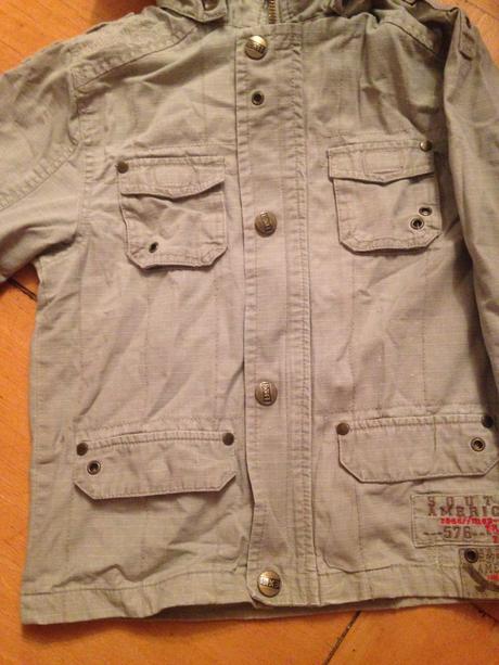 Dívčí bunda nápis vel. 98 - 104, 98