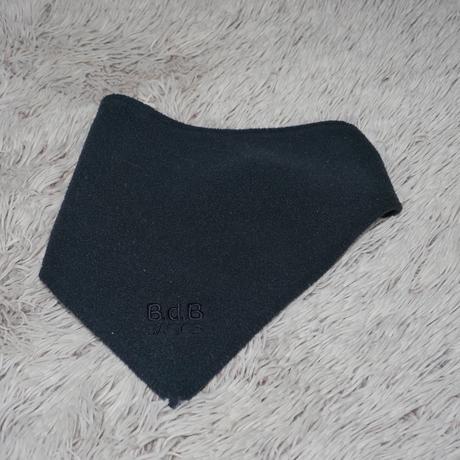 Tmave modry flesovy satek na krk - teply na zimu, 