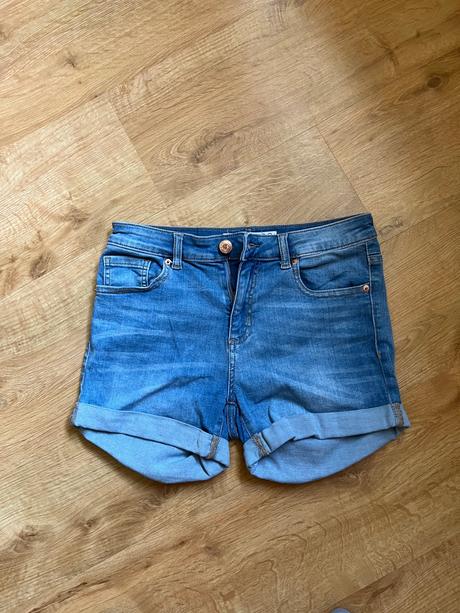 Džínové kratasy šortky amisu, amisu,38