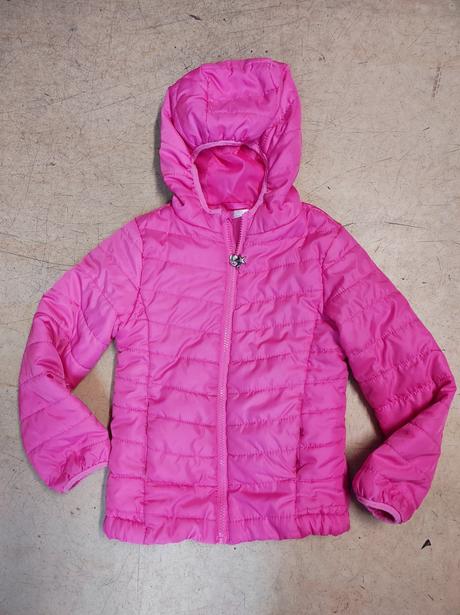 D188 tenčí zimní bunda girls vel. 116, 116
