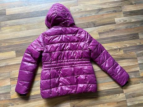 Fialová /fuschie/ prošívaná bunda, vel xl, ff, xl