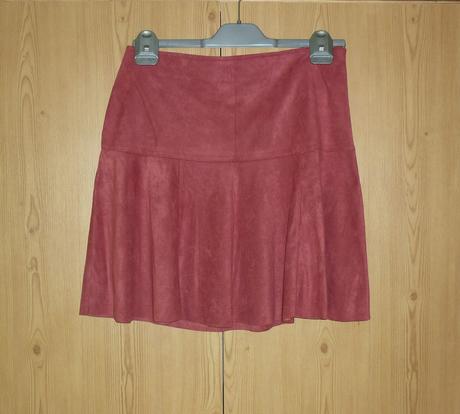 Cihlově červená dámská sukně takko fashion, takko,40