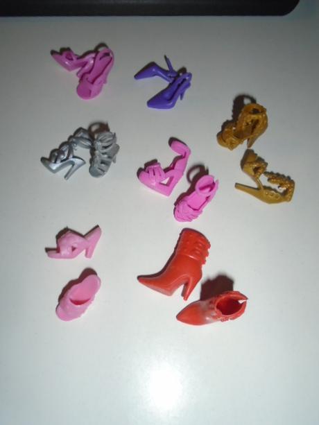 Boty panenka barbie sada,