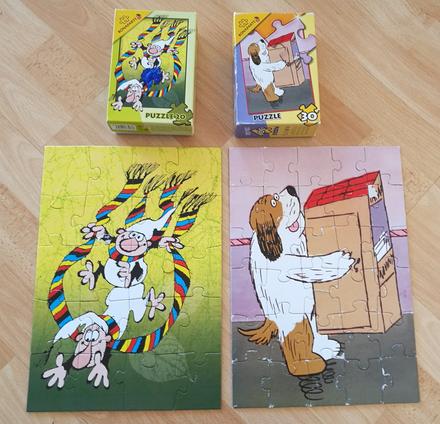 Puzzle maxipes fík a křemílek s vochomůrkou, 